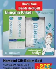 HAMETOL CİLT BAKIM SETİ